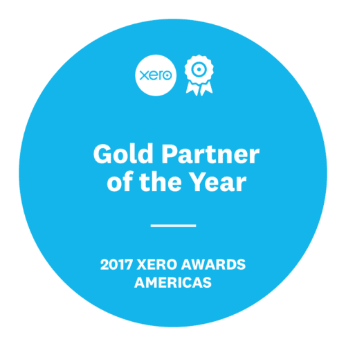 Xero Gold Partner of the Year 2017